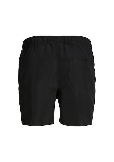 Jack & Jones Jpstfıjı Jjswım Solıd Ly Siyah Erkek Deniz Şortu 000000000101927803 Siyah