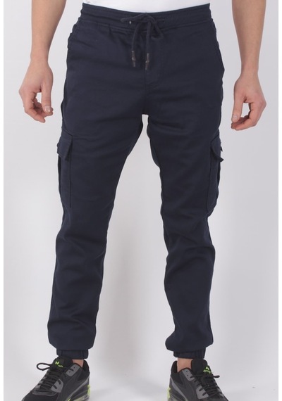 Black Steel Kargo Cepli Lastikli Erkek Pantolon-19000 (546188350)