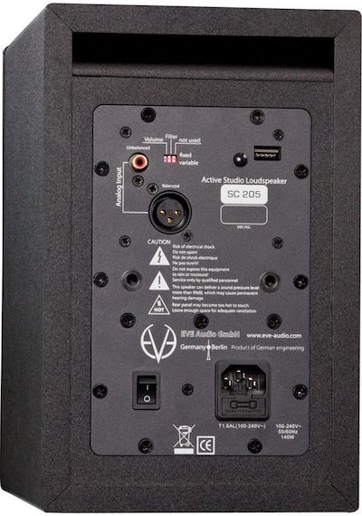 Eve Audio Sc205 100W 5" 2-Yollu Aktif Stüdyo Monitörü Tek