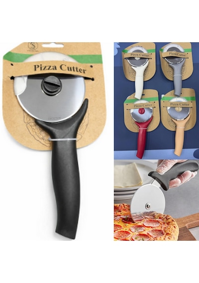 Pizza Kesici - Çıkarılabilir Bıçak - Kolay Temizlenir - Ekstra Kaliteli - Hamur Börek Kesici Bıçağı 9 Cm Ağız Çapı Büyük Boy Koruyucu Kapaklı Çok Renkli Pizza Kesici - Çıkarılabilir Bıçak - Kolay Temizlenir - Ekstra Kaliteli - Hamur Börek Kesici Bıçağı 9 Cm Ağız Çapı Büyük Boy Koruyucu Kapaklı Çok Renkli