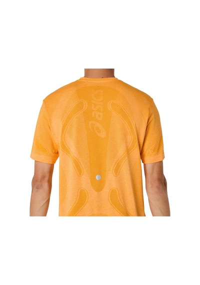 Asics Road Seamless Erkek Sarı Koşu T-shirt 2011d355-800 Sarı