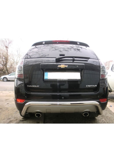 Opel Antara 2006 2011 Arka Tampon Koruma - U Modeli - Guard Incambered B