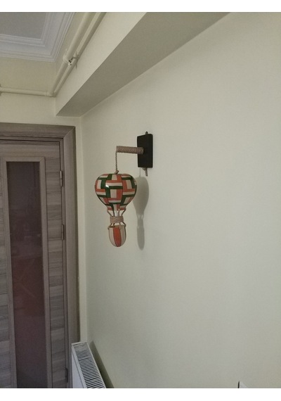 Dekoratif Hediyelik Led Işıklı Pilli Uçan Balon