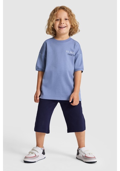 U.S. Polo Assn. Erkek Çocuk İndigo Tişört 50327030-vr028