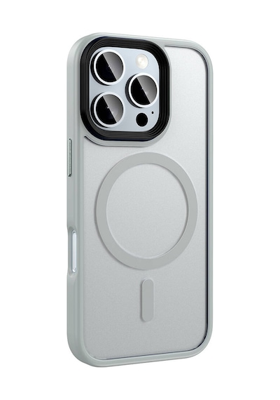 Ariatech Apple Uyumlu iPhone 16 Pro Max Kılıf Mat Arka Yüzey Wireless Şarj Özellikli Flet Ma Pembe