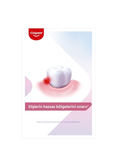 Colgate Hassasiyete Anında Çözüm Onarım ve Diş Eti Bakımı Diş Macunu 75 ml x4 Adet + Fırça Kabı Hediye