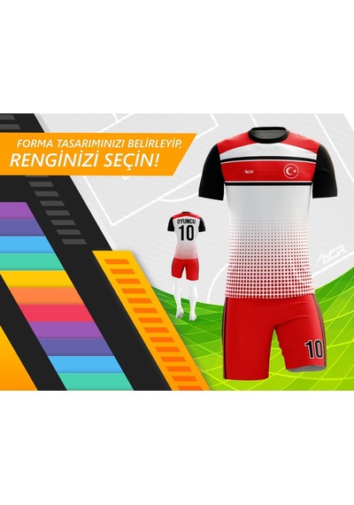 Acr Giyim Kişiye Özel Futbol Forması - Dizayn : Bant
