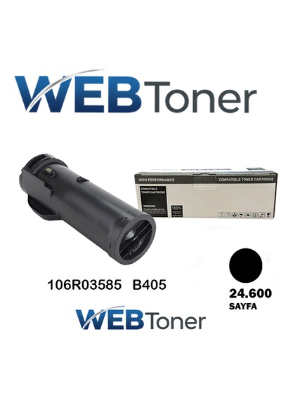 Web Toner Wt-b405,xerox 106r03585 B405 24.6k Sayfa Muadil Toner