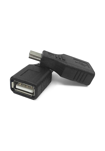 USB Dişi to Mini USB Erkek OTG Araç AUX Çevirici Adaptör