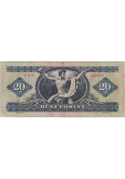 Macaristan 20 Forint 1975 Temiz+