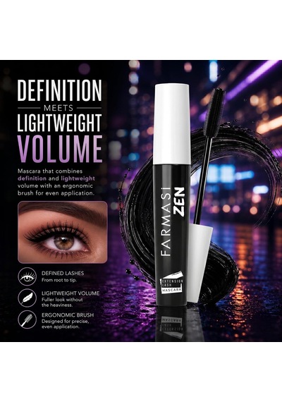 Zen Maskara 8 Ml Çok Renkli