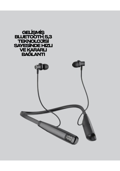 Y12 Uyumlu Spor Bluetooth Kulaklık Uzun Pil Ömrü Manyetik Kulaklık Başlığı 1