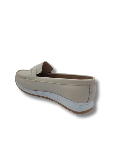 Tarzbu Kadın Rahat Comfort Taban Hafif Düz Topuklu Bağcıksız Loafer Babet Ayakkabı Tarzklkrembabet1 Krem Tarzbu Kadın Rahat Comfort Taban Hafif Düz Topuklu Bağcıksız Loafer Babet Ayakkabı Tarzklkrembabet1 Krem