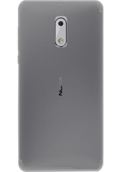 Nokia 6 Kilif Soft Silikon Seffaf-Siyah Arka Kapak 245811419