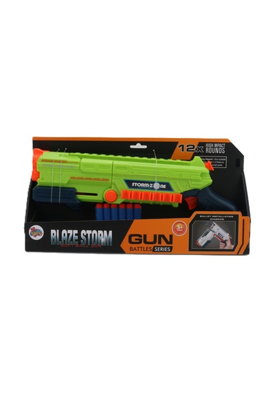 M Toys Oyuncak Yumuşak Mermili Tabanca 2929-11746 Tarı