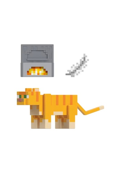 Minecraft Aksesuarlı Figürler Red Cat Jjt03
