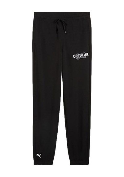 Puma M Crew Ft Pant Erkek Eşofman Altı 529312-01 Siyah