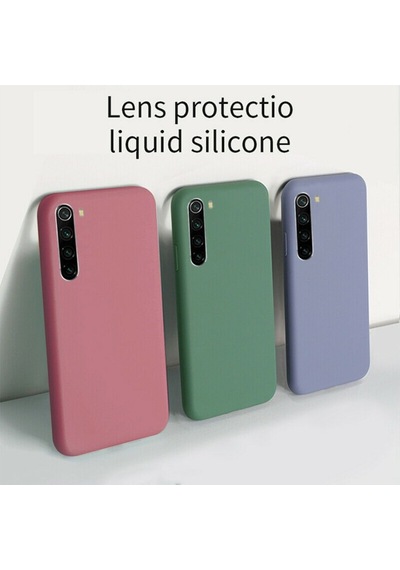 Xiaomi Redmi Note 8 Kilif Liquid Içi Kadife Tam Koruma Silikon 435398550