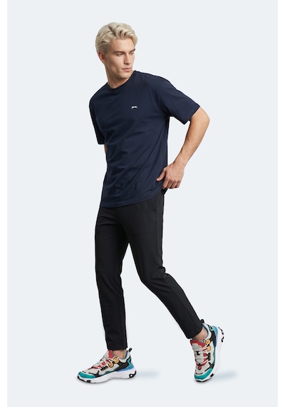 Slazenger Keane Erkek Oversıze Lacivert Tişört