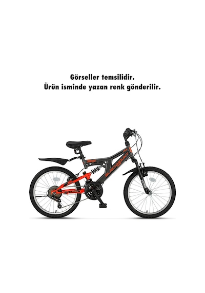 Ümit 2030 Blackmount 20" 18 Vites Amortisörlü Çocuk Bisikleti 20 Jant Antrasit-mavi