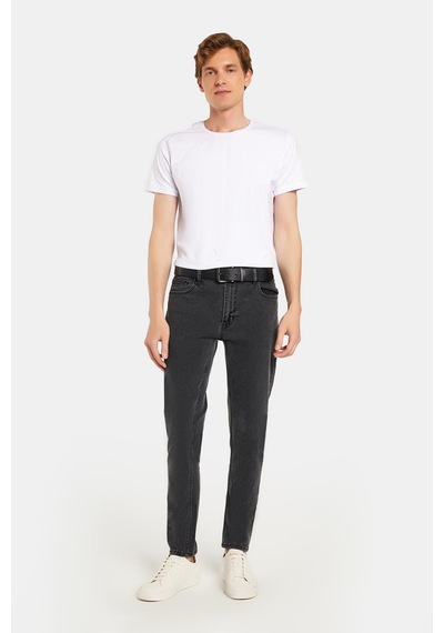 Tudors Erkek Slim Fit Yıkamalı Taşlamalı Esnek Kot Düz Paça Tapered Gri Pantolon-34829 Gri Tudors Erkek Slim Fit Yıkamalı Taşlamalı Esnek Kot Düz Paça Tapered Gri Pantolon-34829 Gri