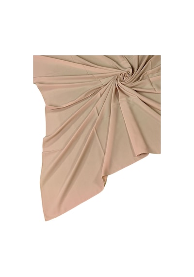 Mim Eşarp Tuana Eşarp Medine İpeği Eşarp 110x110 Cm BEj