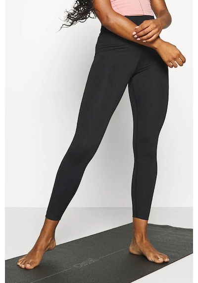 Nike Yoga Women's High Rise Leggings Yüksek Belli 7/8 Boy Toparlayıcı Tayt Siyah