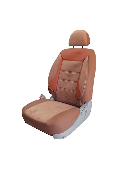 Citroen C3 Picasso Uyumlu Tay Tüyü Oto Koltuk Kılıfı Taba