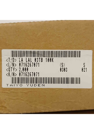 Lalal03tb 100k 10uh Direnç Tipi Bobin 143 Adet