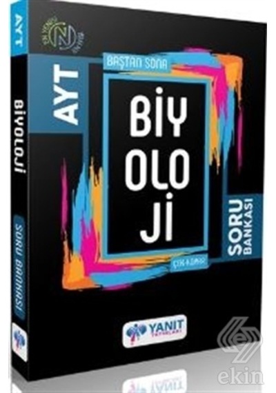 AYT Biyoloji Baştan Sona Soru Bankası -  Yanıt Yayınları