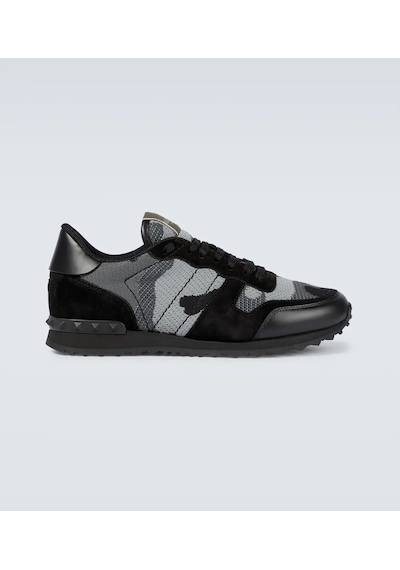 Valentino Garavani Sneakers - Rockrunner Siyah Valentino Garavani Sneakers - Rockrunner Siyah