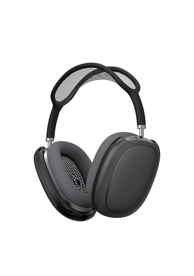 Apple Uyumlu AirPods Max Wiwu Armor Carbon Koruyucu Kılıf ZORE-219109 Mavi