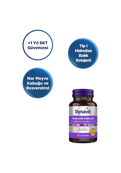 Dynavit Collagen & Hyaluronic Acid 30 Tablet
