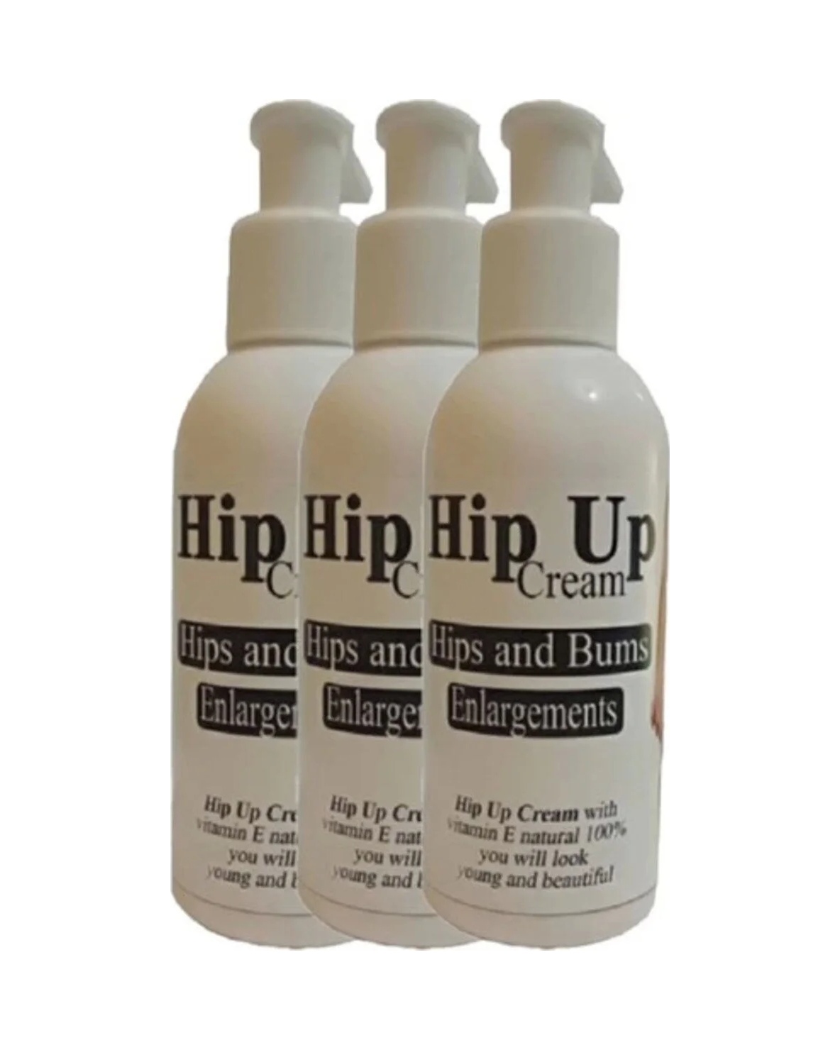 Süper Hip Up 3 Adet Kalcayi Kremi Büyük 120 Ml
