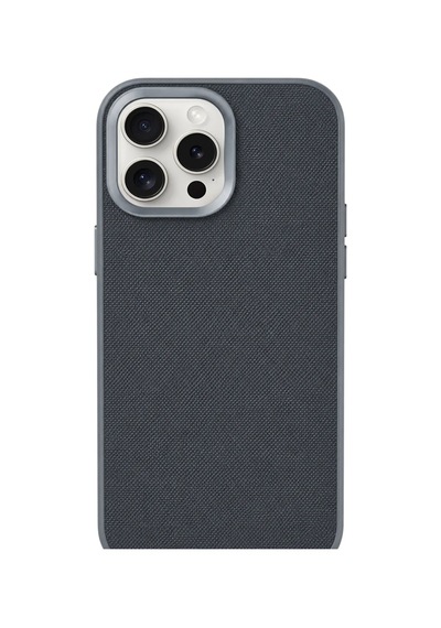 Premium Fabric Cover Graphite Shadow İphone 16 Pro Gri