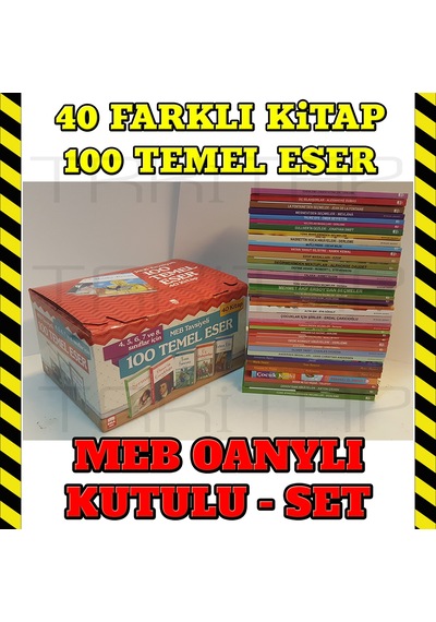 Klasik Eserler Dizisi 4 5 6 7 8 Sinif 40 Kitap