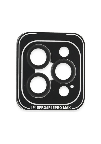 Joko Apple İphone 15 Pro Max Pvd Metal Kamera Lens - Siyah Belirtilmemiş