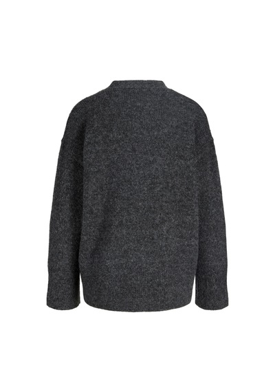 Jack & Jones Kadin V Yaka Hirka - Rosanna - 12286602 Dark Grey Melange
