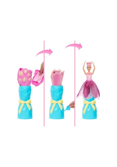 Barbie Petal Pop Pembe Lale Jmf56-jmf57