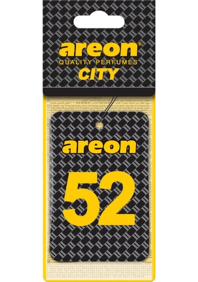 Areon City Vanilla Black 52 Oto Araç Kokusu