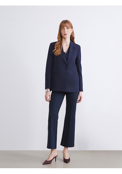 Lcwaıkıkı Classic Lacivert Kadın Blazer Ceket