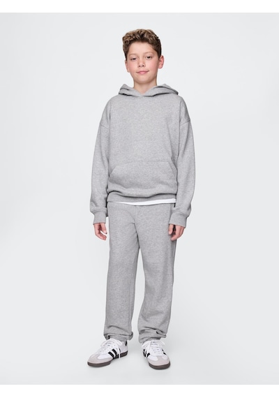 Gap 743964003 V-frch Ft Bas Heritage Logo Jog Erkek Çocuk Eşofman Altı Gri