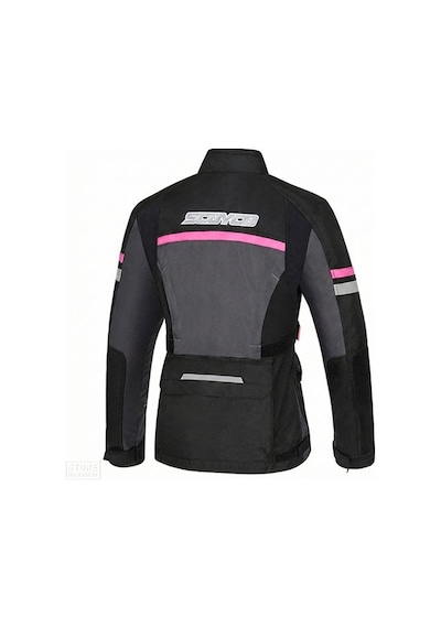Scoyco Jk122k Motosiklet Montu Çocuk 4 Mevsim Oxford 600-d Dayanıklı Kumaş Motorcu Mont Kids Black