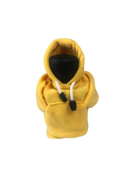Vites Kılıfı Kapşonlu Sweatshirt Sarı