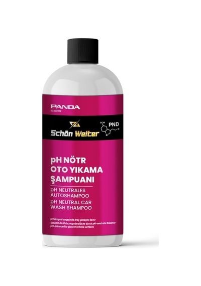 Araç Oto Ph Nötr Sıo02 Oto Yıkama Şampuanı 500ml Panda