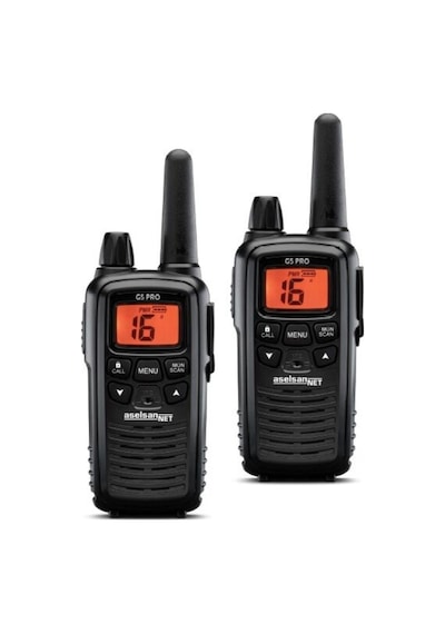 Midland G5 Pro Pmr446 El Telsizi 2&amp Amp 39 Li Set 16 Kanal Vox Kulaklık