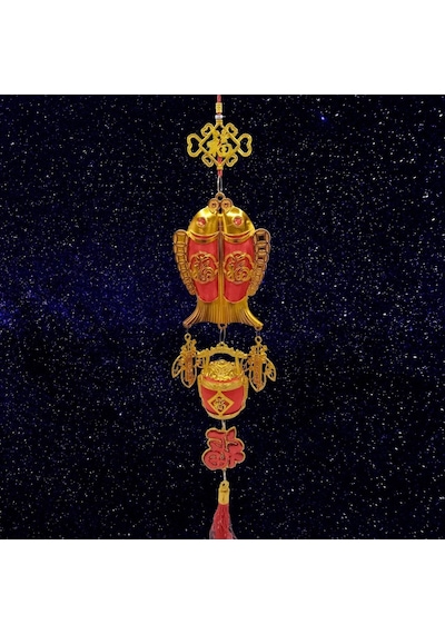 Feng Shui Koi Balık Şans Ve Bereket Askılık 80 Cm