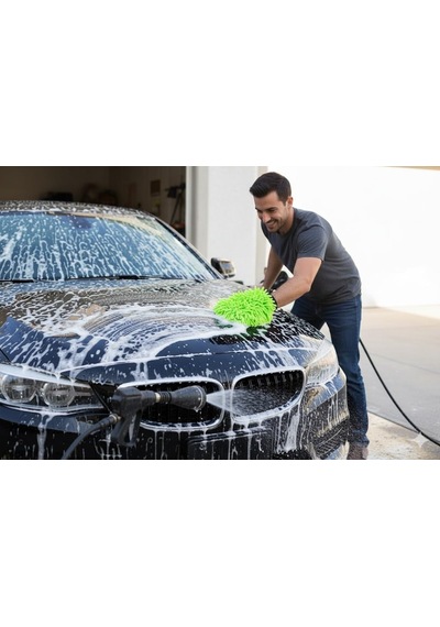 Orret Home Mikrofiber Peluş Araç Yıkama Ve Temizlik Eldiveni Çift Taraflı Oto Yıkama Eldiveni, Toz Alma Ve Kurulama Eldiveni, Ev Ve Araç İçi Kullanıma Uygun 256