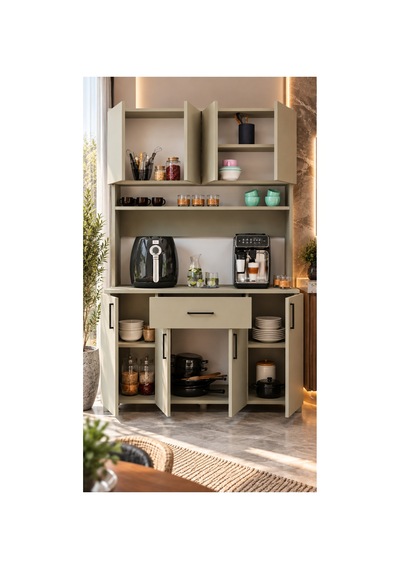 Nehir Kahve Köşesi Mutfak Dolabı Çok Amaçlı Dolap Kum Beji Bej - 885638163 Bej Nehir Kahve Köşesi Mutfak Dolabı Çok Amaçlı Dolap Kum Beji Bej - 885638163 Bej