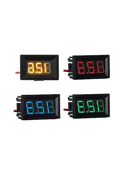 2 Kablolu 0.36 İnç Voltmetre, Dc2.4v-30v Ölçüm İçin